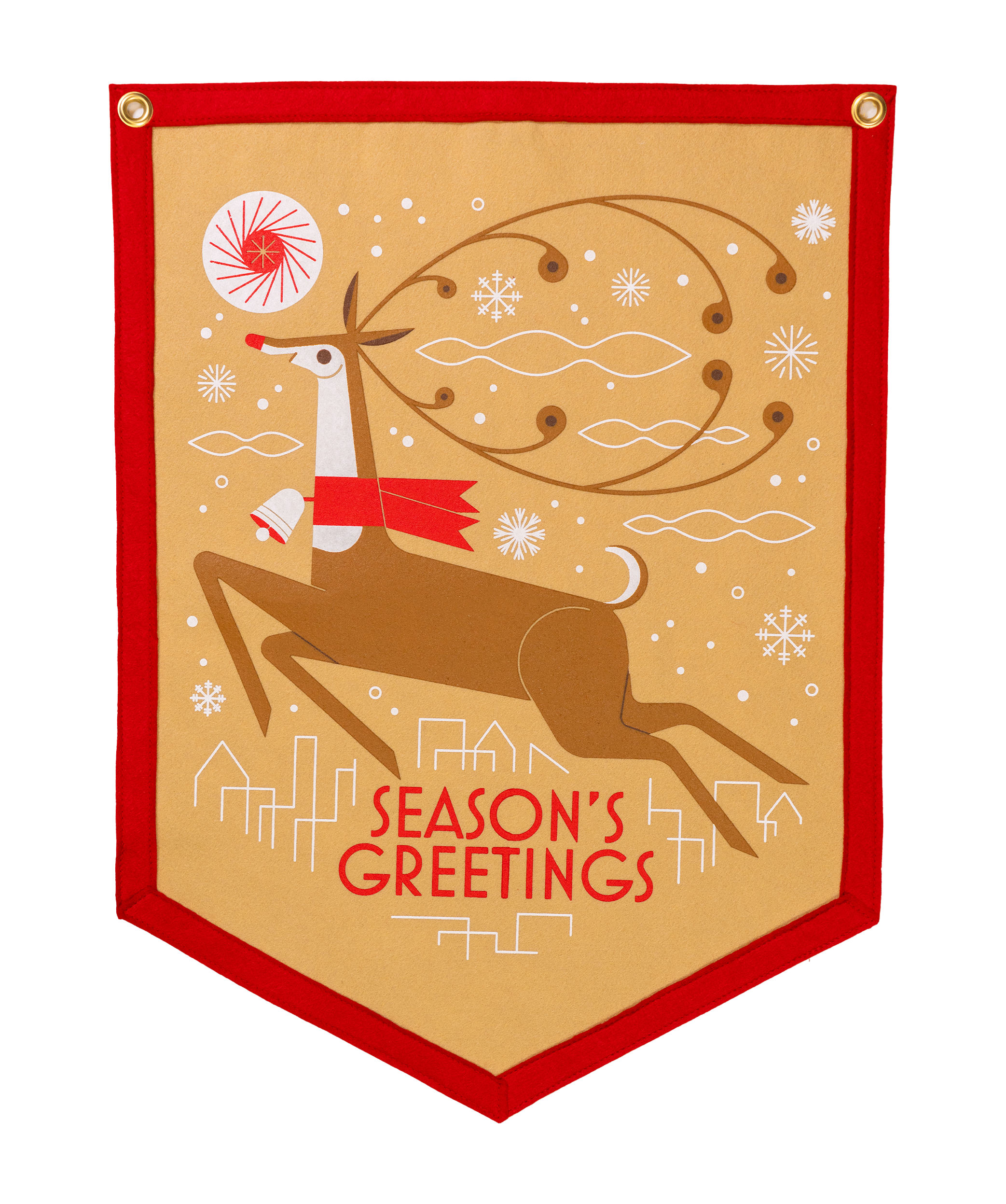 Season's Greetings Camp Flag - Thumbnail 3