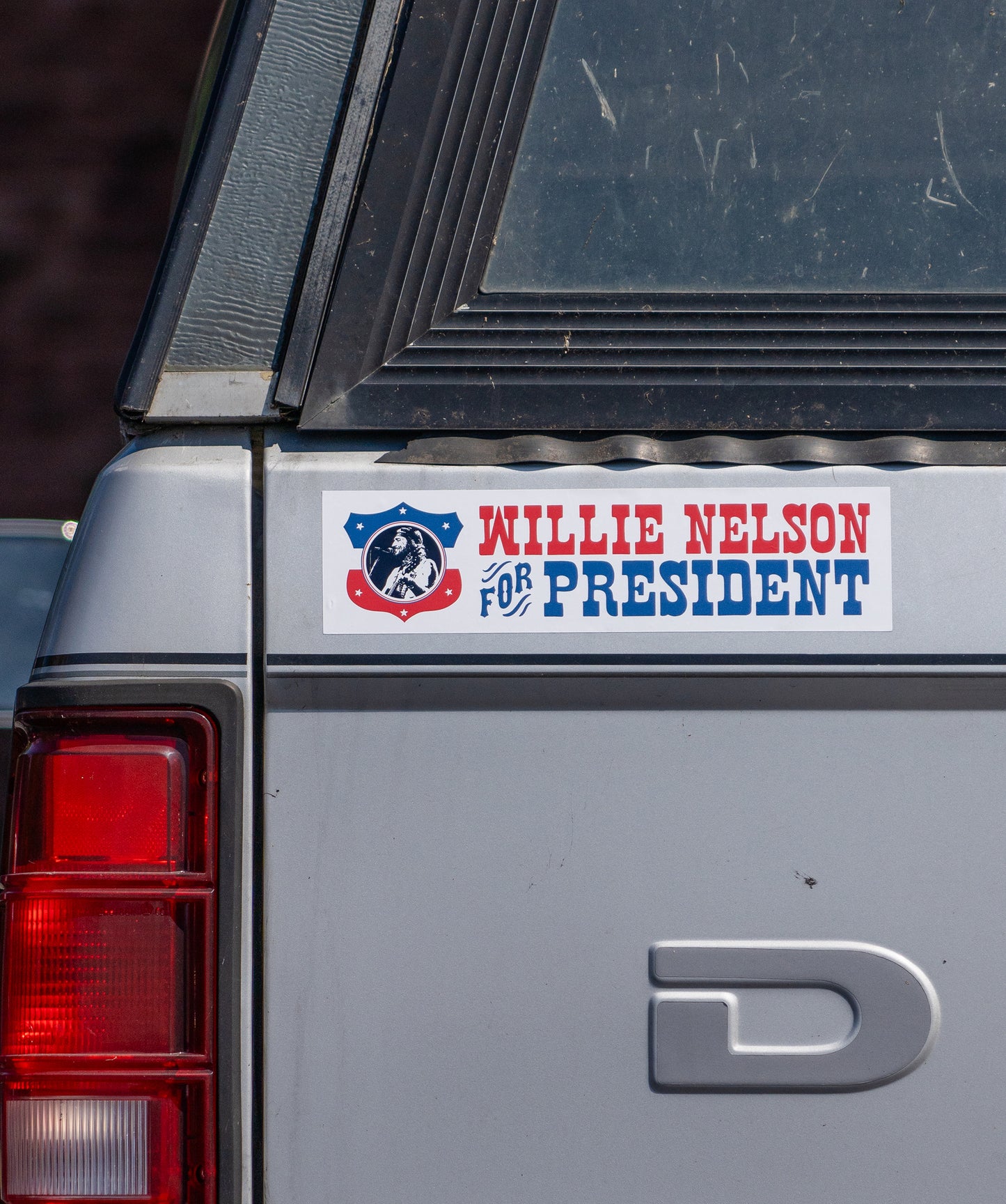 Willie Nelson for President Bumper Sticker • Willie Nelson x Oxford Pennant