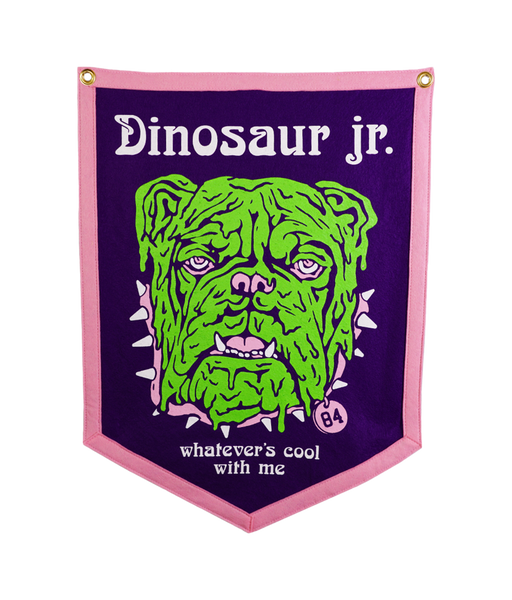 PRESALE: Whatever's Cool With Me Camp Flag  • Dinosaur Jr. x Oxford Pennant
