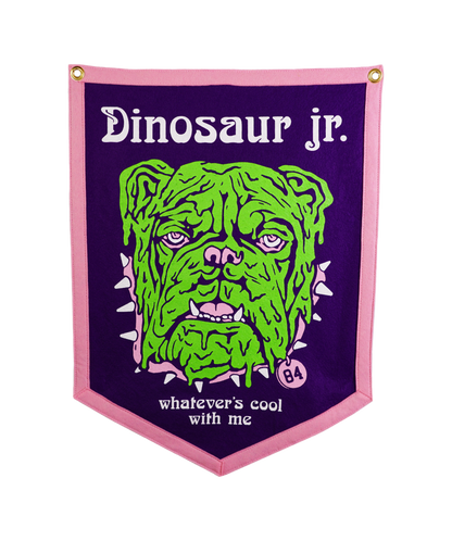 Whatever's Cool With Me Camp Flag  • Dinosaur Jr. x Oxford Pennant