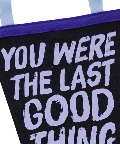 You Were The Last Good Thing Pennant • Fall Out Boy x Oxford Pennant