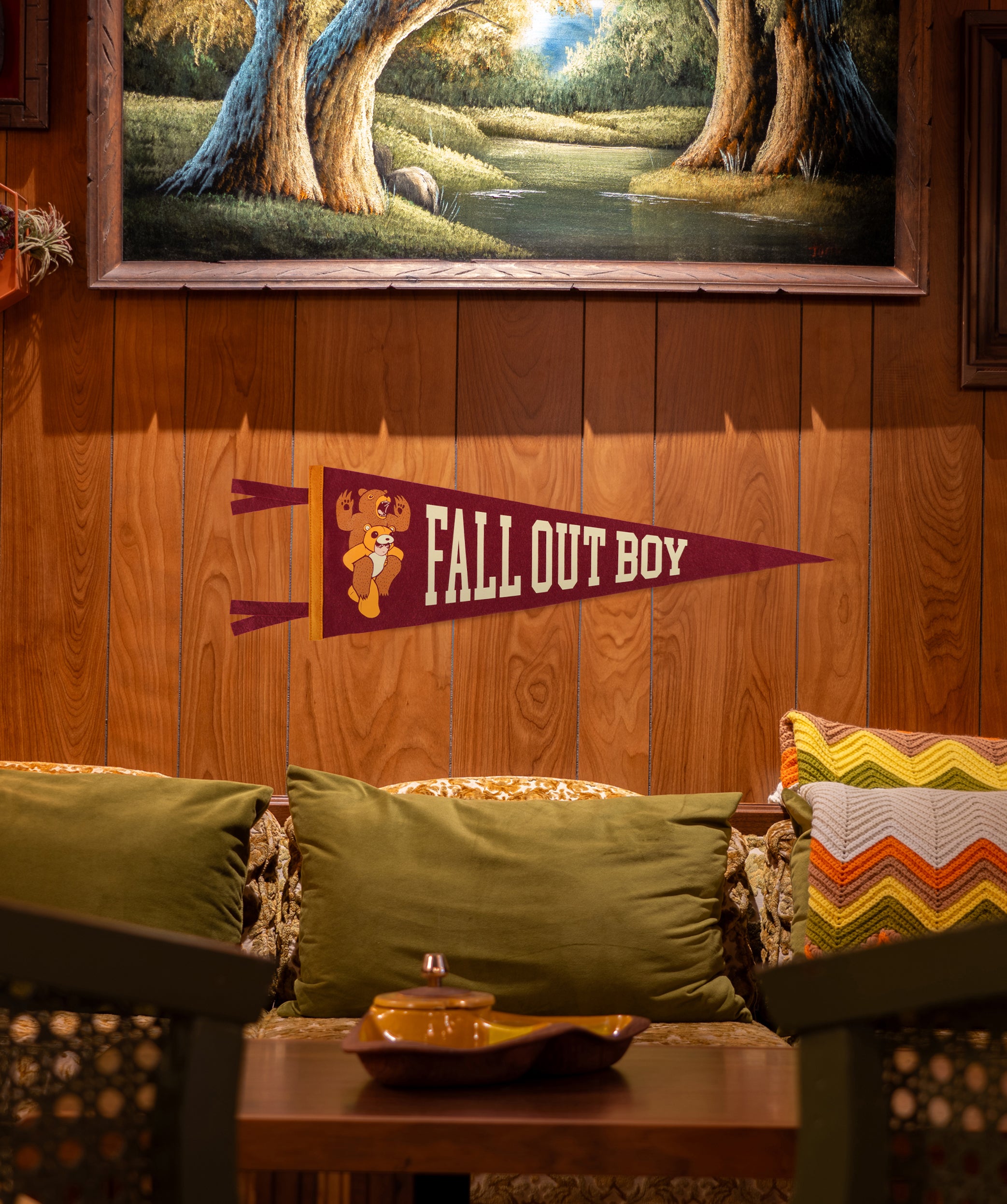 Fall Out Boy Pennant | Fall Out Boy x Oxford Pennant