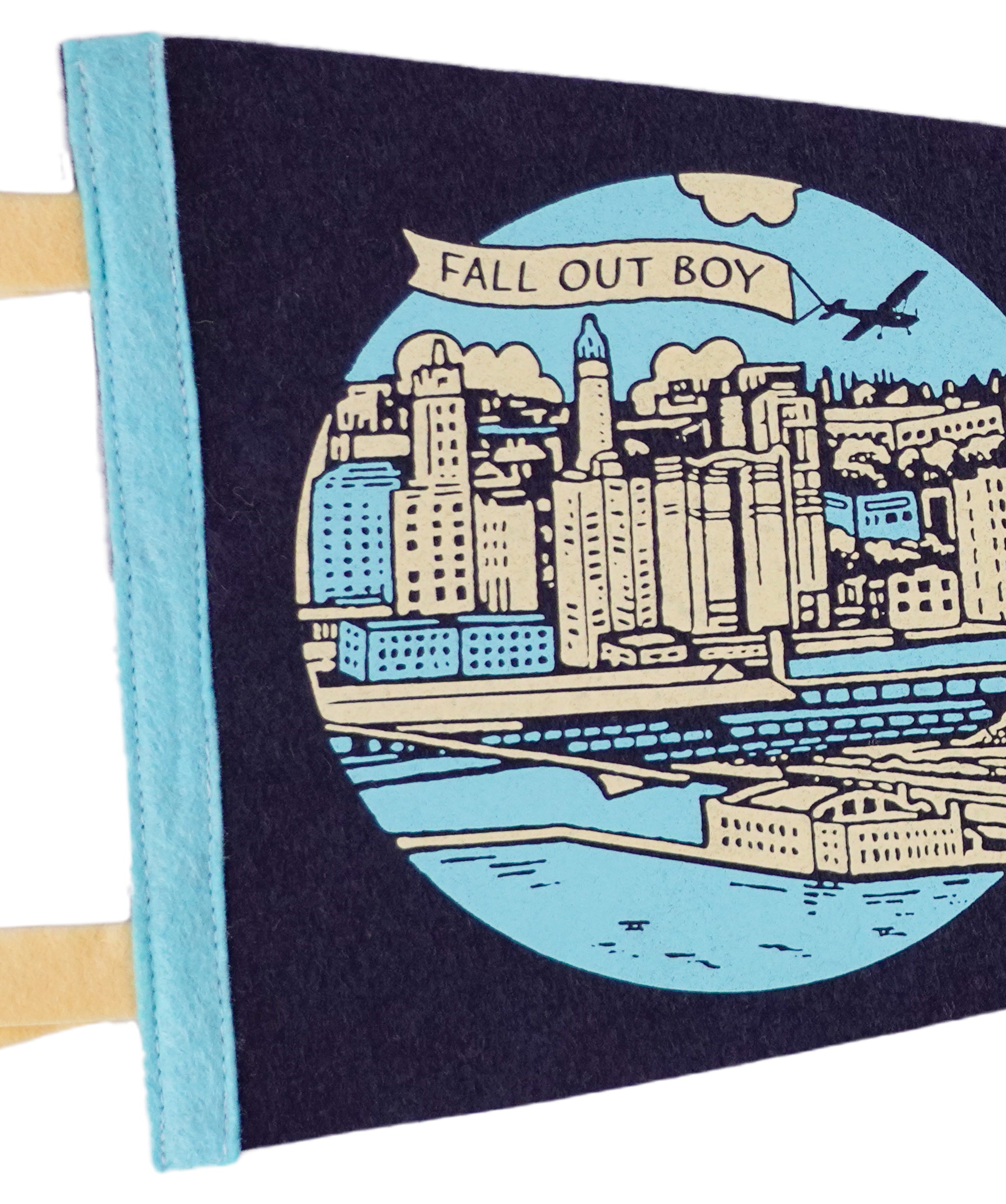 Chicago Is So Two Years Ago Pennant | Fall Out Boy x Oxford Chicago Is So Two Years Ago Pennant | Fall Out Boy x Oxford