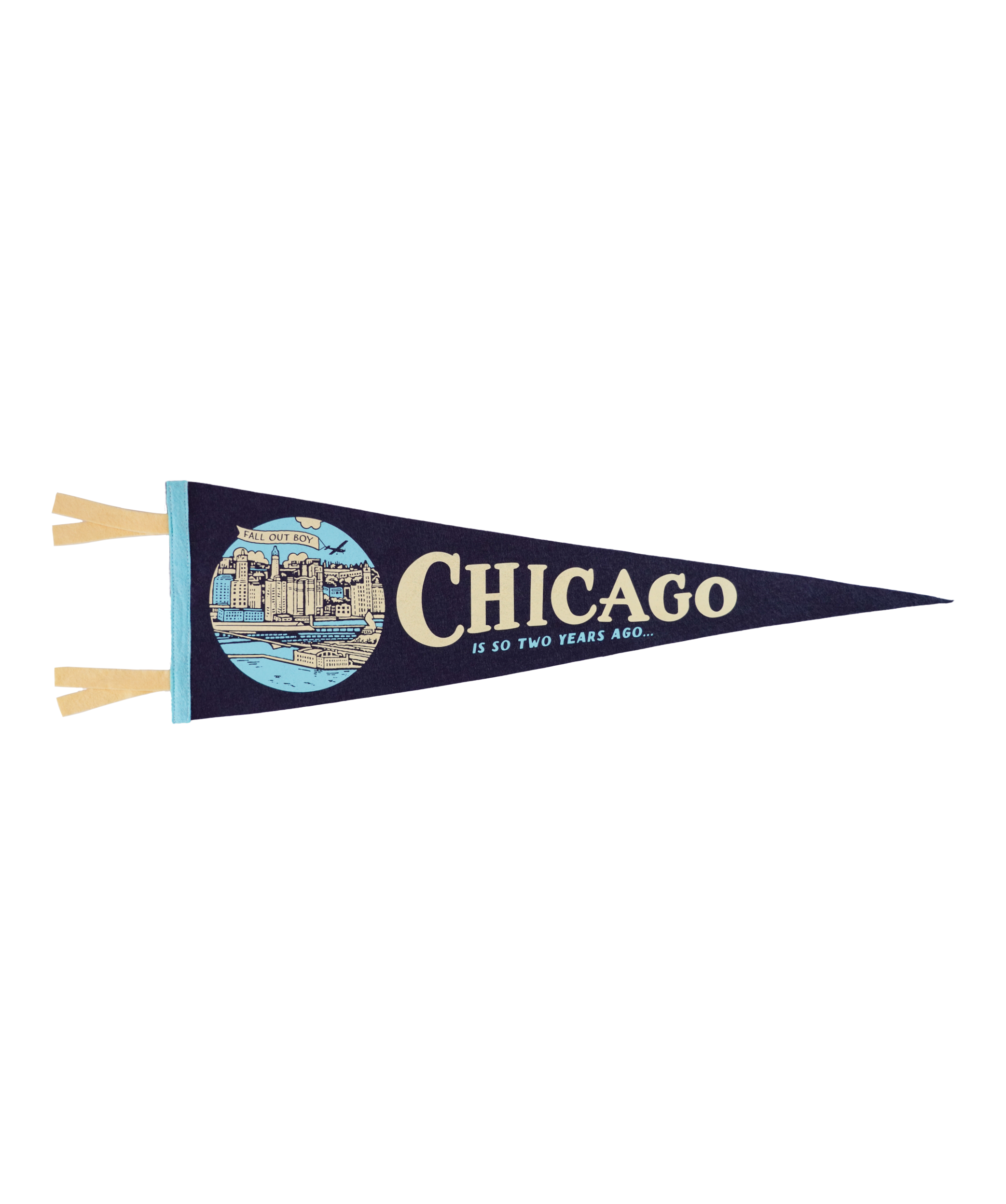 Chicago Is So Two Years Ago Pennant | Fall Out Boy x Oxford Pennant