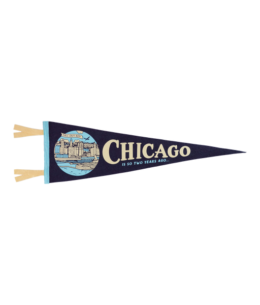 Chicago Is So Two Years Ago Pennant • Fall Out Boy x Oxford Pennant