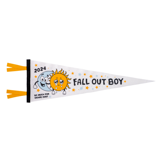 Fall Out Boy So Much For 2Our Dust 2024 Pennant • Fall Out Boy x Oxford Pennant