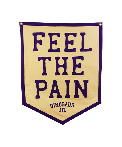 PRESALE: Feel The Pain Banner • Dinosaur Jr. x Oxford Pennant