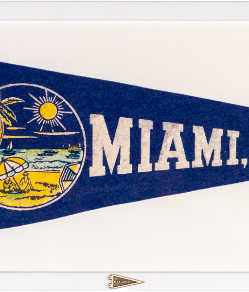Vintage Miami, Florida Pennant