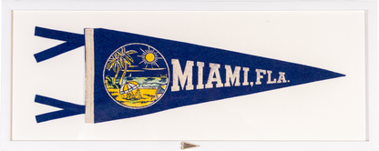 Vintage Miami, Florida Pennant
