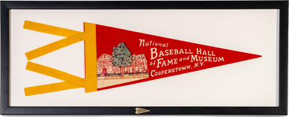 Vintage National Baseball Hall of Fame, Cooperstown, New York Pennant