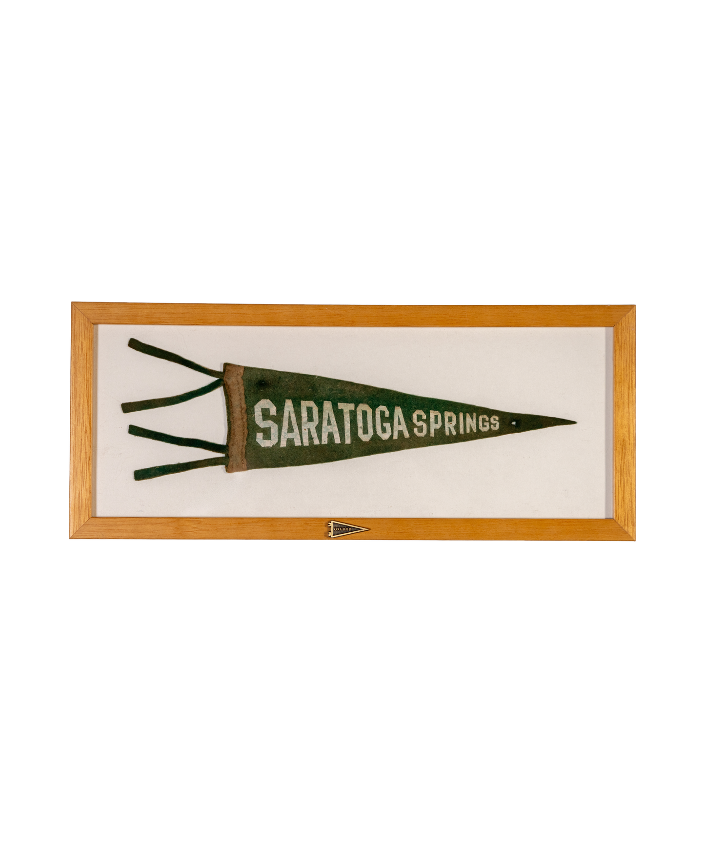 Vintage Saratoga Springs Pennant