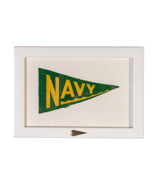 Vintage Navy Pennant