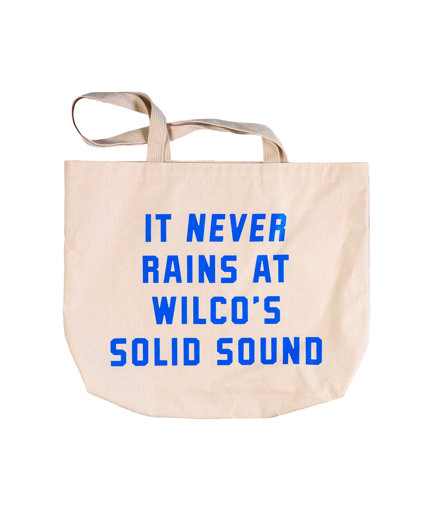 It Always Rains / It Never Rains At Solid Sound
Tote Bag • Wilco x Oxford Pennant