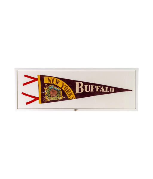 Vintage Buffalo, New York Framed Pennant
