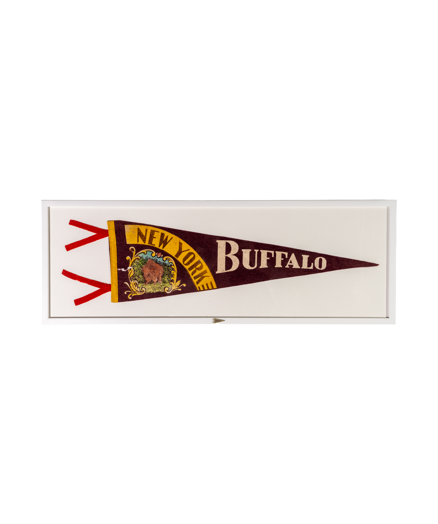 Vintage Buffalo, New York Framed Pennant