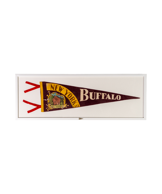 Vintage Buffalo, New York Framed Pennant