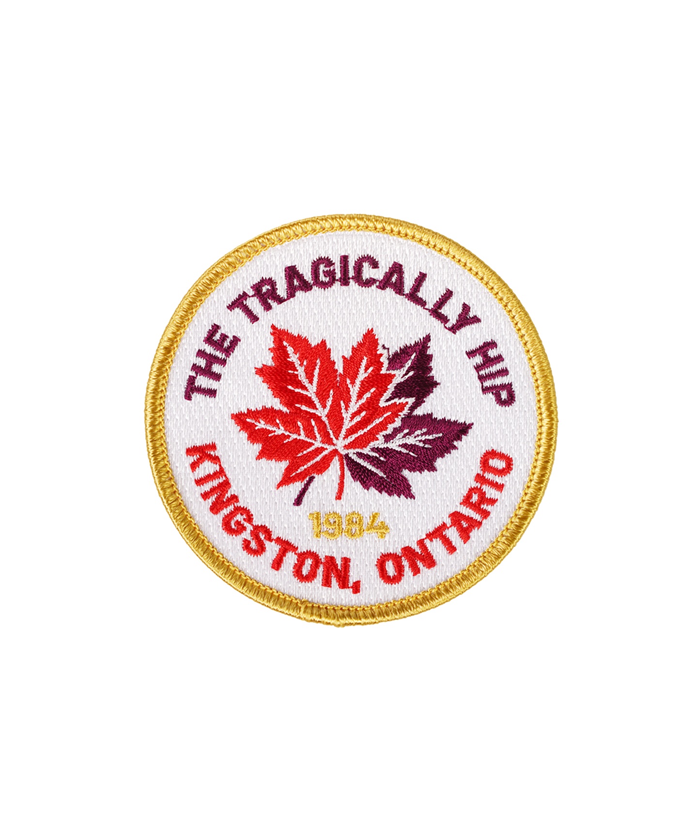 The Tragically Hip Embroidered Patch  • The Tragically Hip x Oxford Pennant