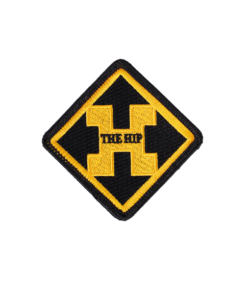 The Hip Road Sign Embroidered Patch • The Tragically Hip x Oxford Pennant