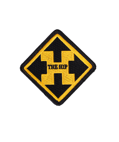 The Hip Road Sign Embroidered Patch • The Tragically Hip x Oxford Pennant