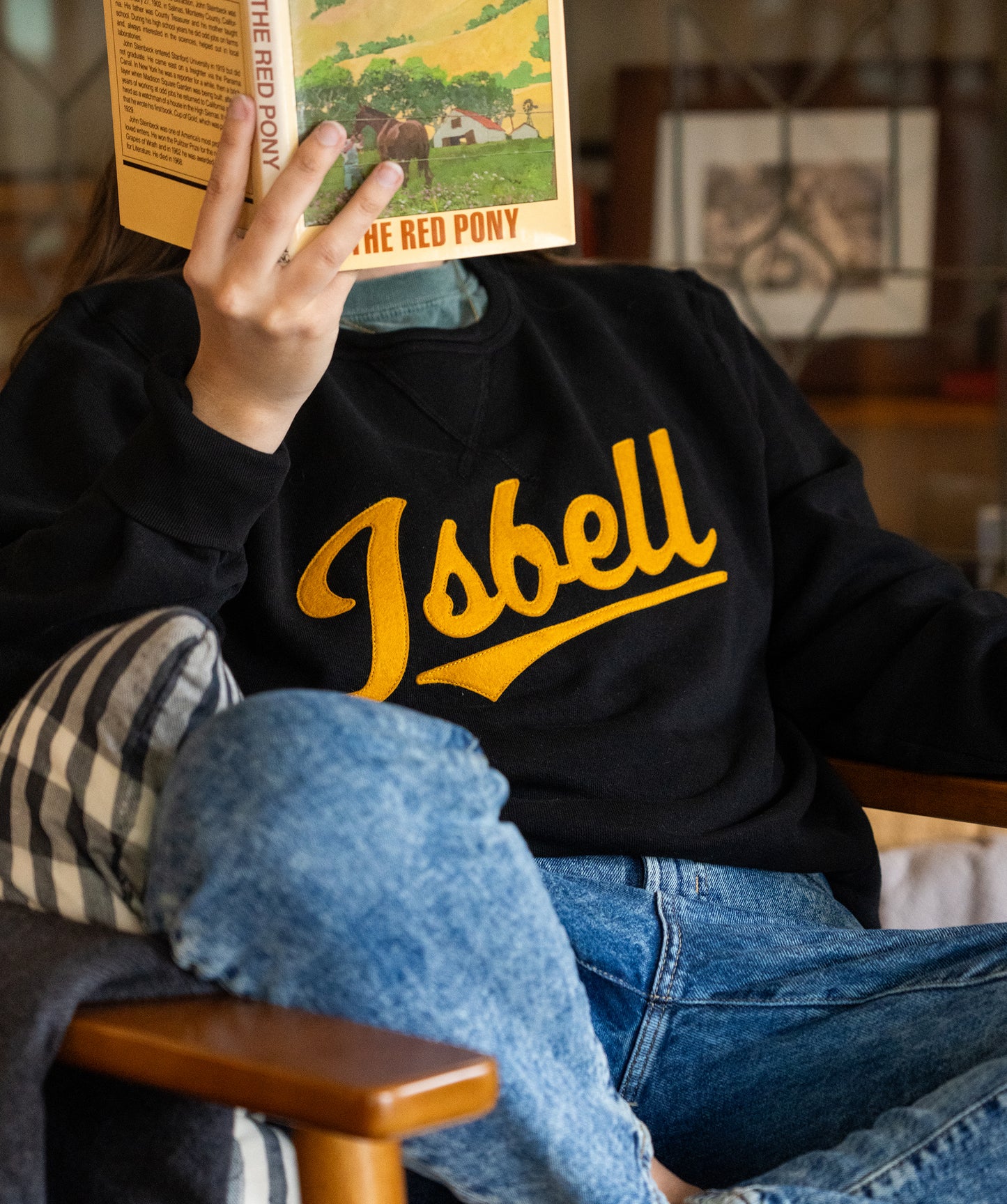 Isbell Stitched Crew Neck Sweatshirt • Jason Isbell x Oxford Pennant