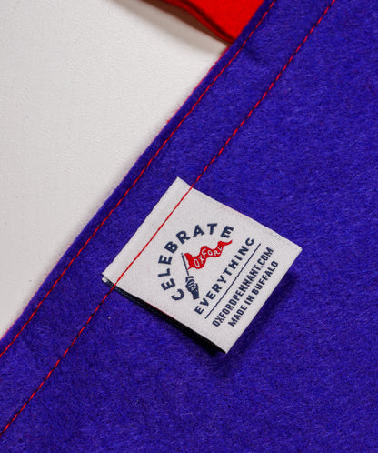 Let's Go Buffalo Pennant (Blue and Red)