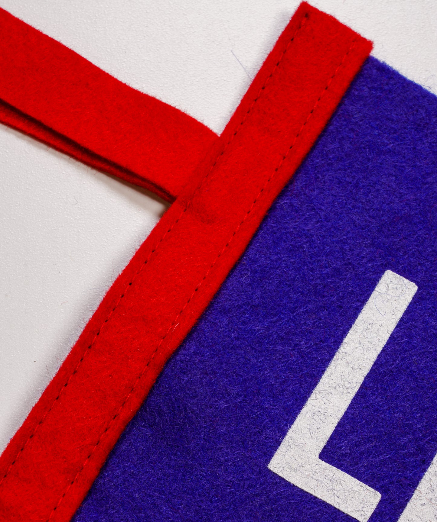 Let's Go Buffalo Pennant (Blue and Red)