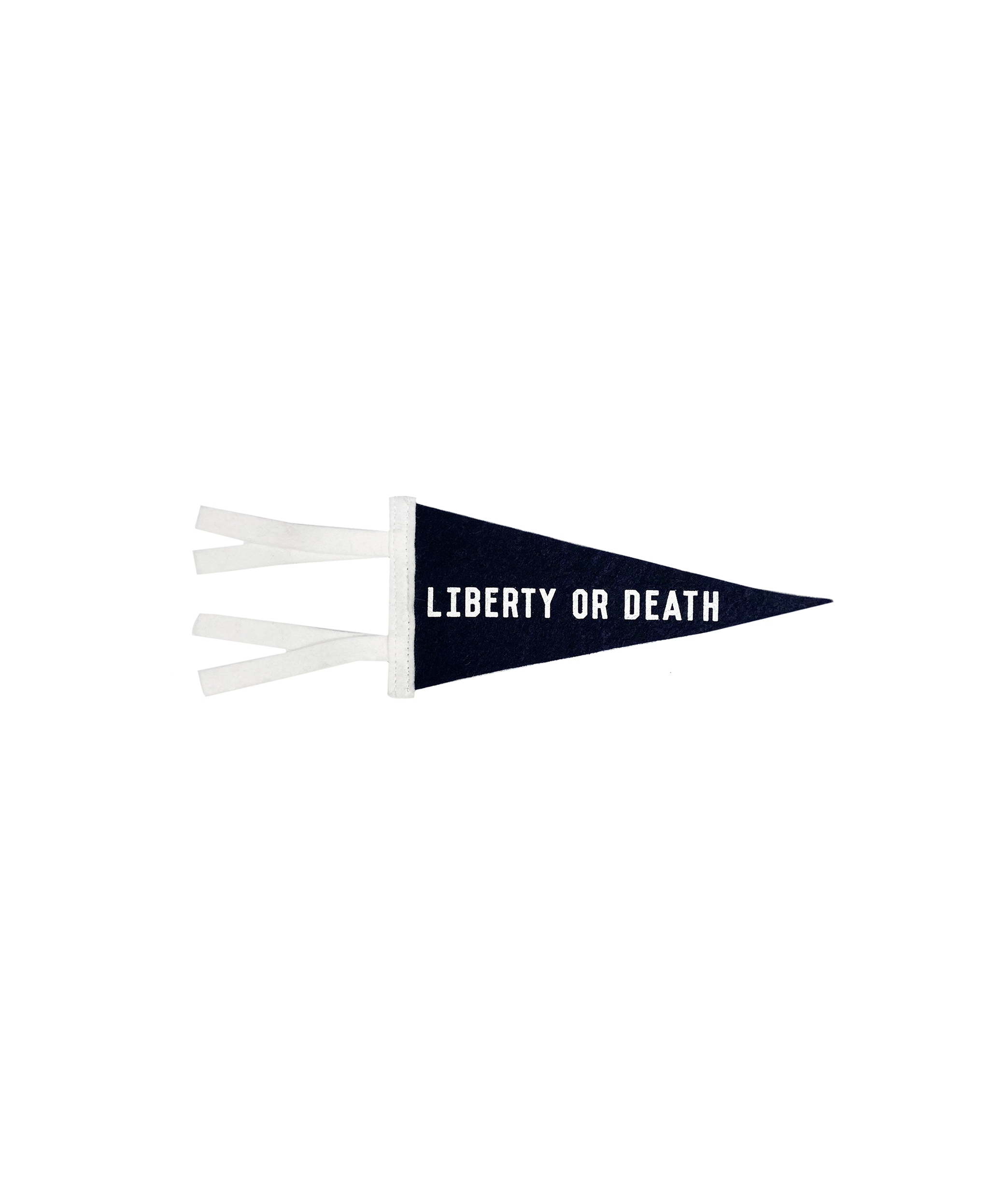 Liberty or Death Navy Mini Pennant – Oxford Pennant