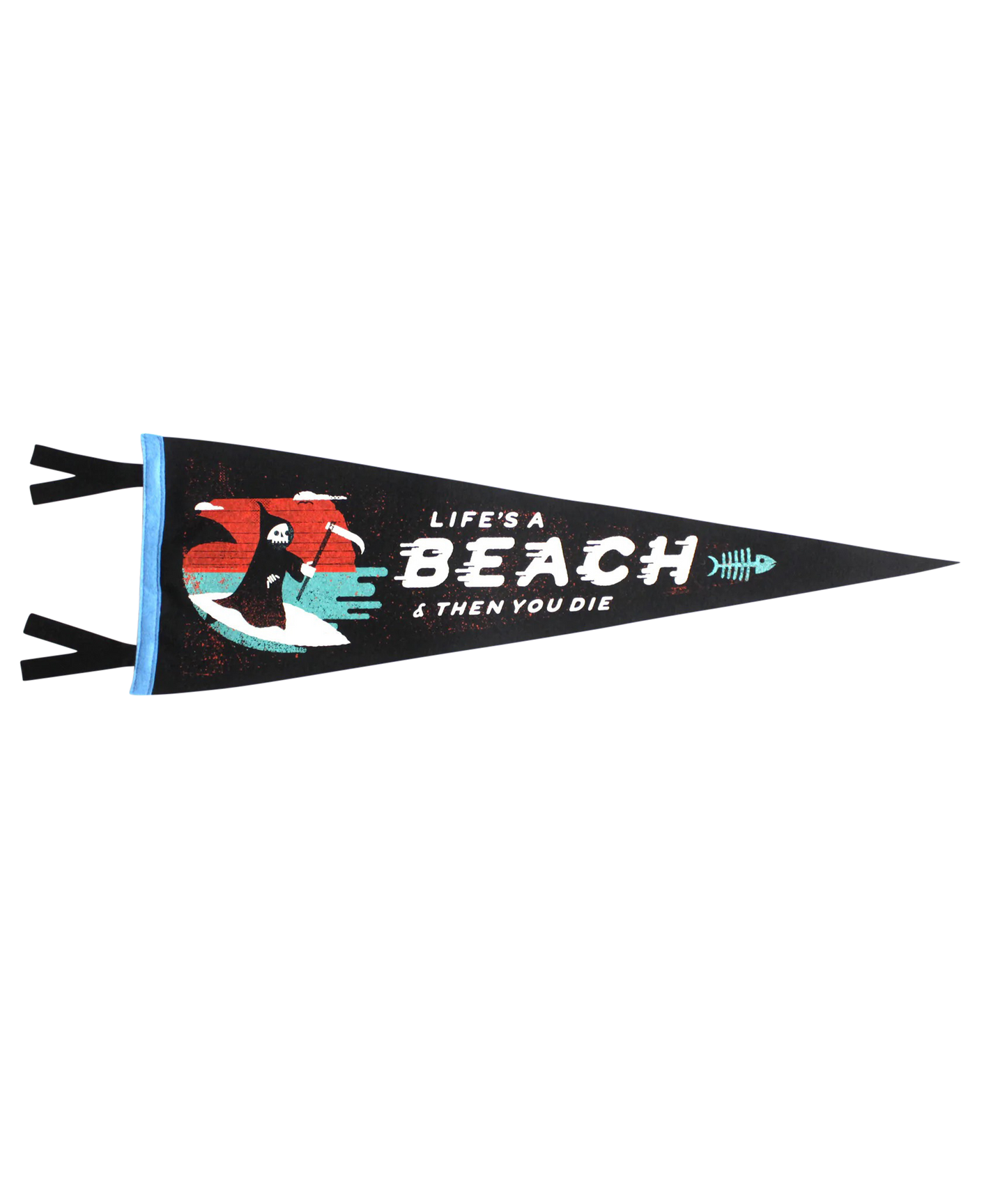 Life's a Beach Pennant •  Charlie Wagers x Oxford Pennant Original