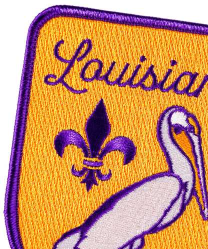 Louisiana Embroidered Patch