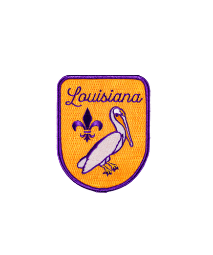 Louisiana Embroidered Patch