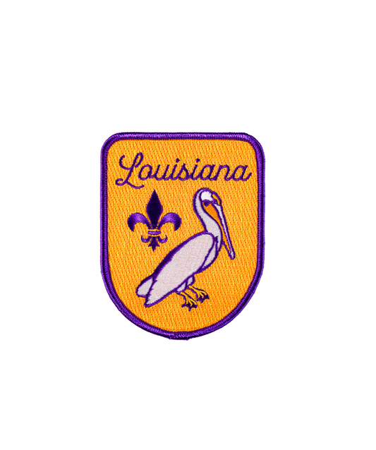 Louisiana Embroidered Patch