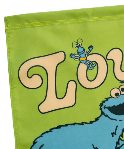 Love Grows Here Garden Flag  • Sesame Street x Oxford Pennant