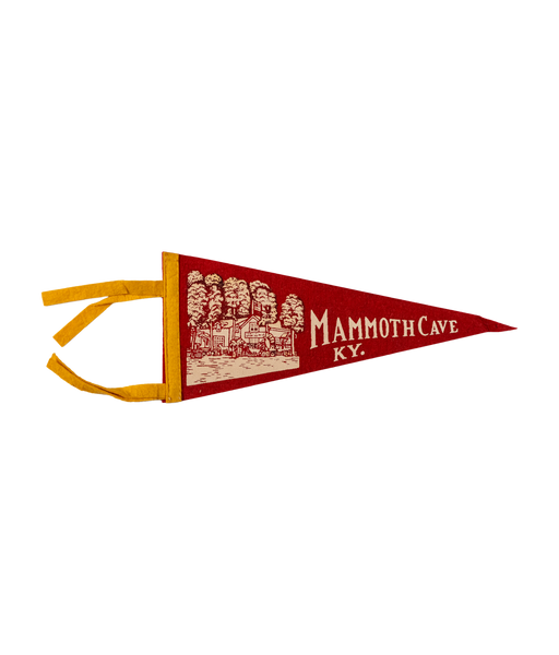 Vintage Pennant- Mammoth Cave, Kentucky