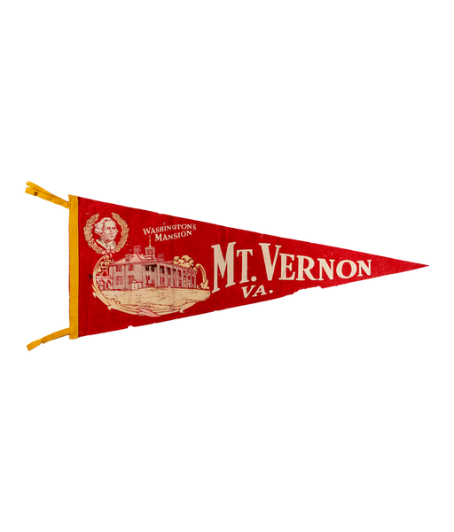 Vintage Pennant- Mt. Vernon, Virginia