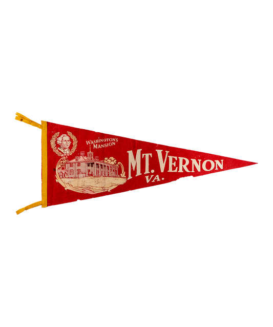 Vintage Pennant- Mt. Vernon, Virginia