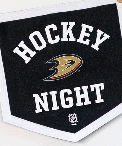Customizable NHL Hockey Night Camp Flag • NHL x Oxford Pennant