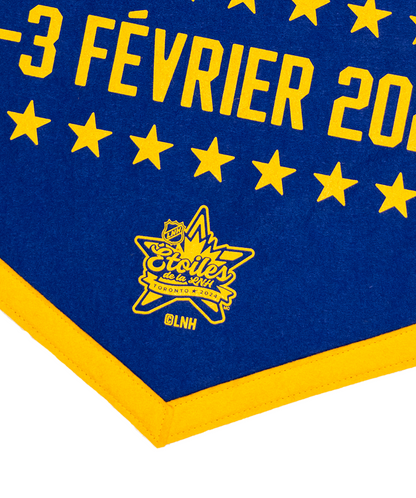 2024 NHL® All-Star French Camp Flag • NHL x Oxford Pennant