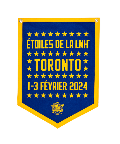 2024 NHL® All-Star French Camp Flag • NHL x Oxford Pennant