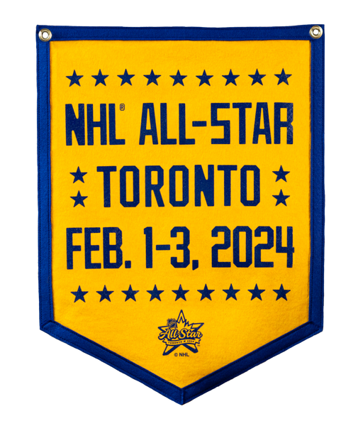 2024 NHL® All-Star Camp Flag • NHL x Oxford Pennant