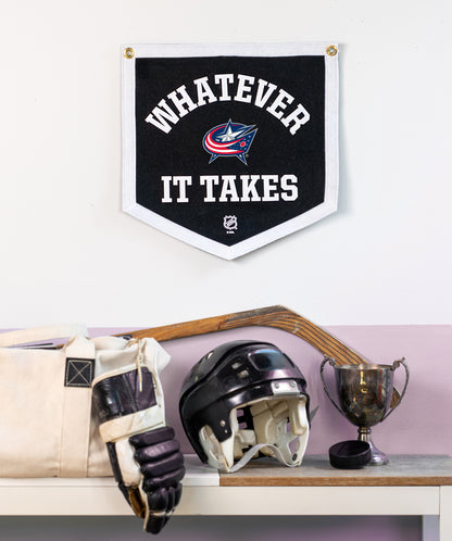 Customizable NHL Whatever It Takes Camp Flag • NHL x Oxford Pennant