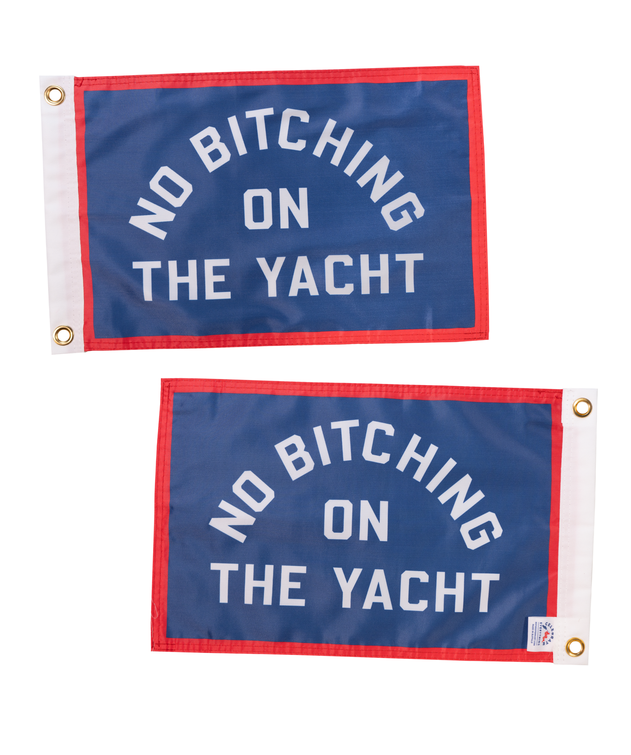 No Bitching On The Yacht Outdoor Flag | Oxford Pennant