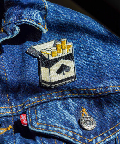 Pack of Cigarettes Embroidered Patch