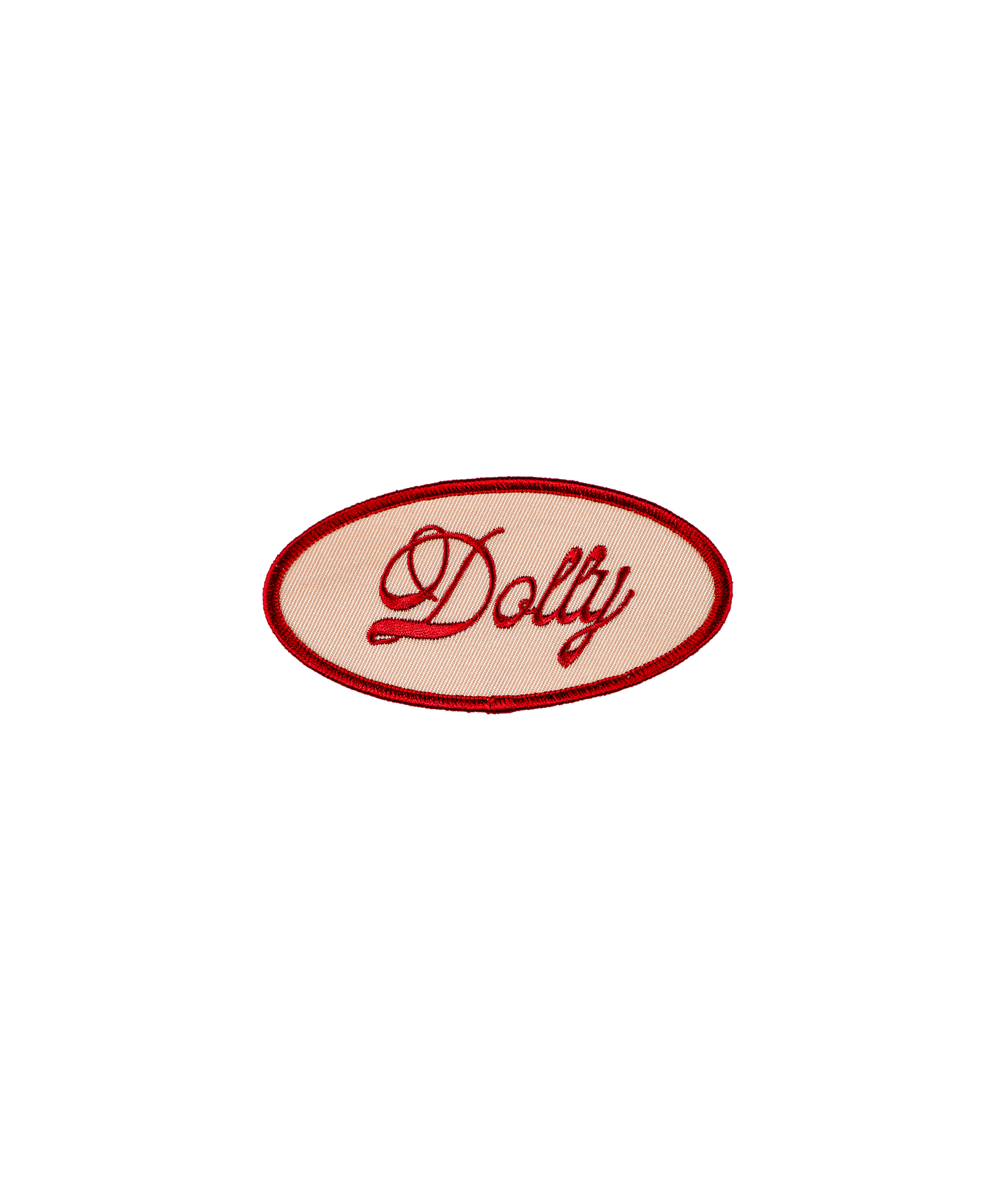 Dolly Name Badge Embrodiered Patch