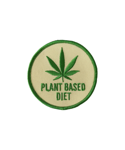 Plant Based Embroidered Patch