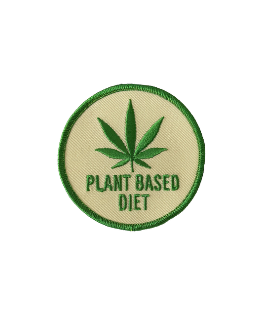 Plant Based Embroidered Patch