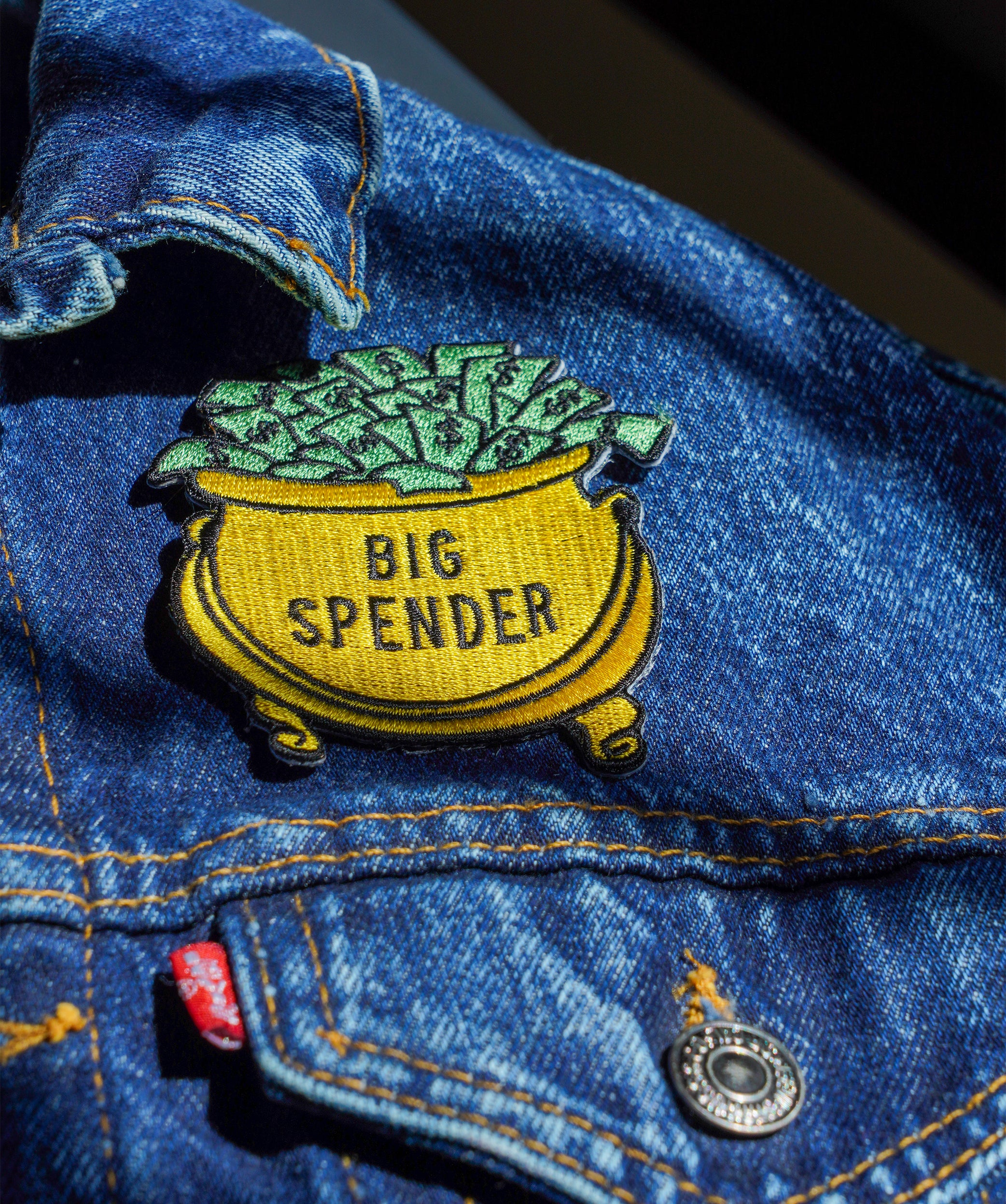 Big Spender Embroidered Patch | Oxford Pennant