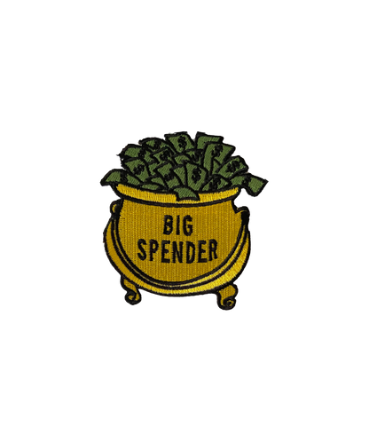 Big Spender Embroidered Patch