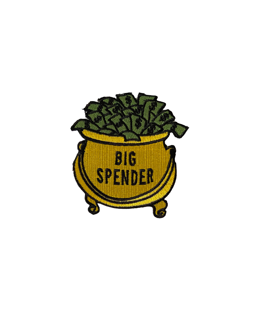 Big Spender Embroidered Patch | Oxford Pennant