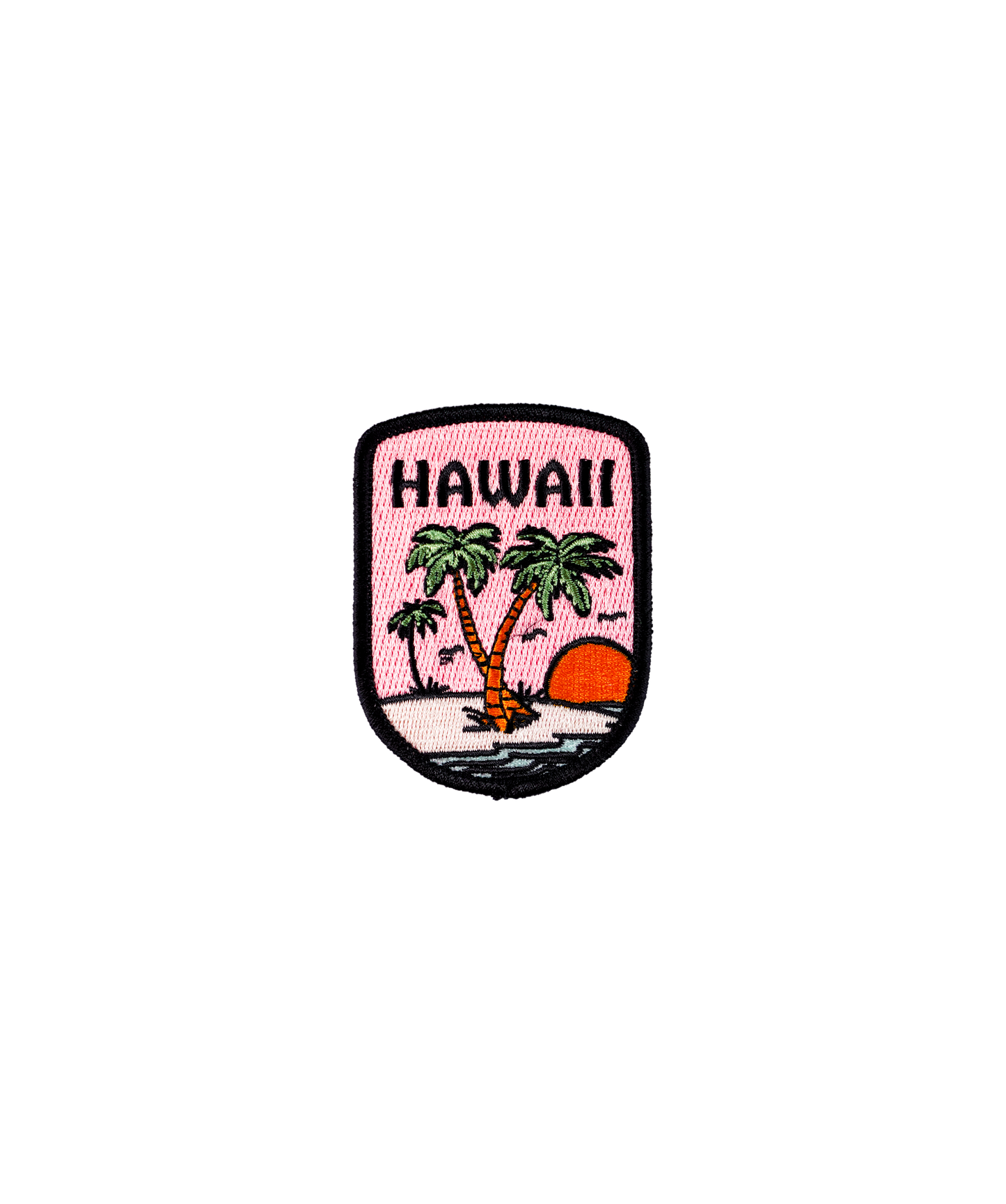 Hawaii Palm Trees Embroidered Patch