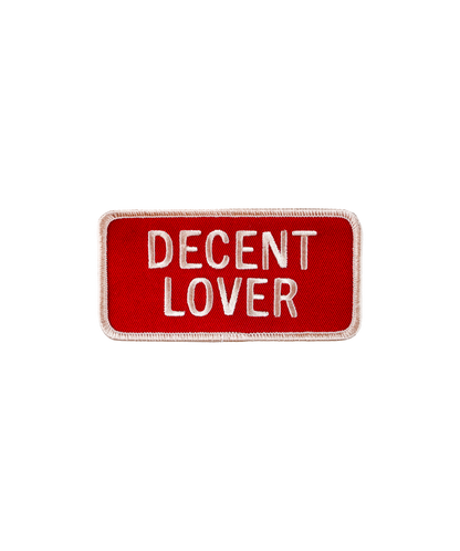 Decent Lover Embroidered Patch